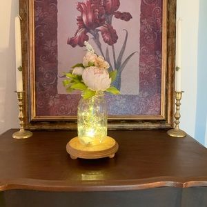 Mason jar centerpiece